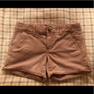Beige/brown American eagle shorts